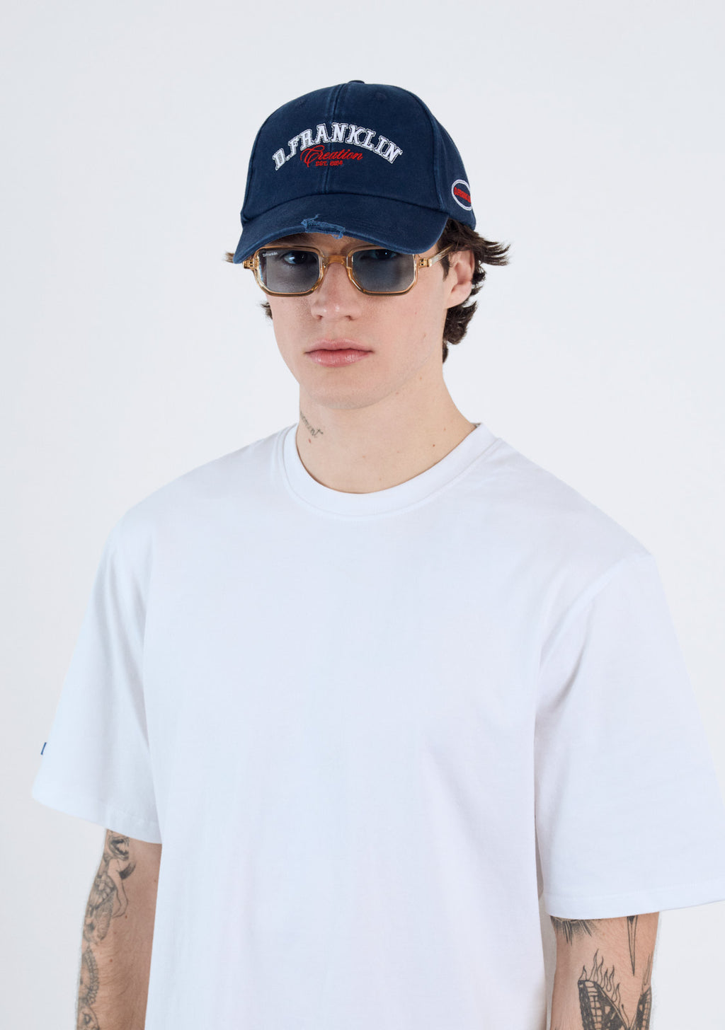 Varsity Washed Cap Navy