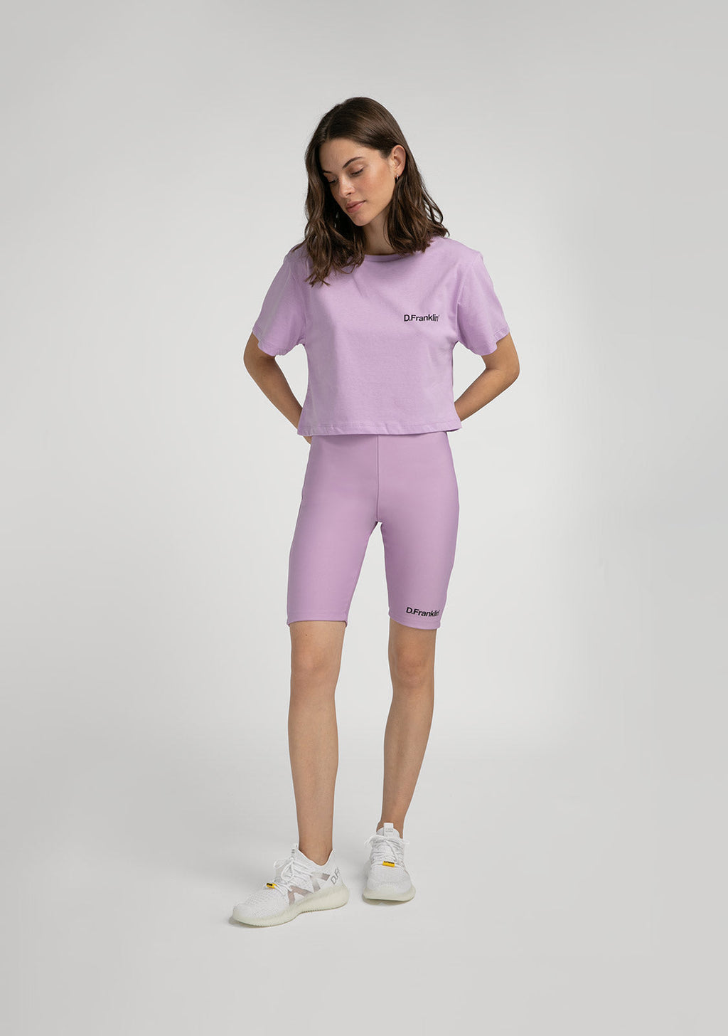 Basic Biker Short Lavender