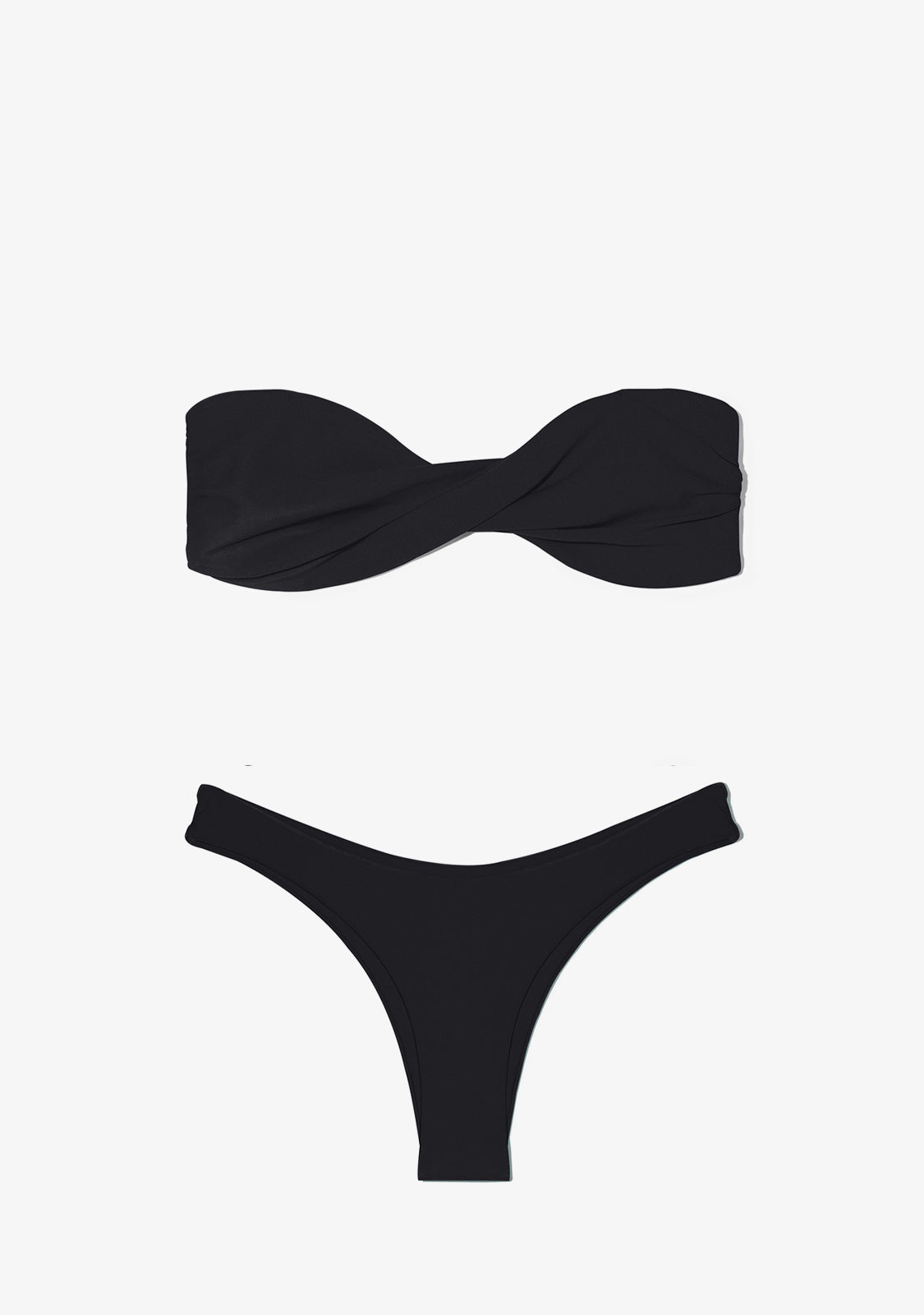Harper Top + Ava Bottom Black Bikini