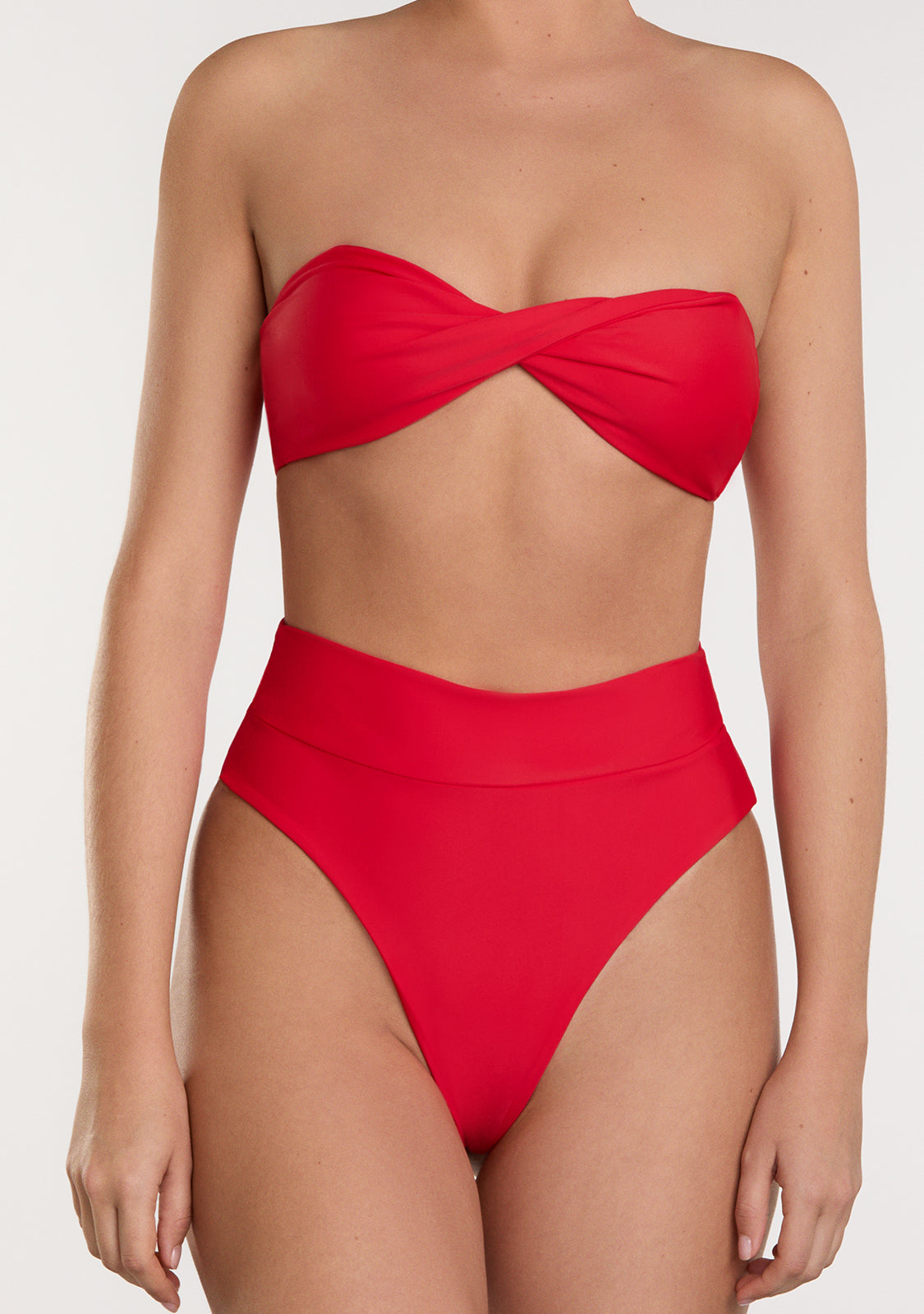 Harper Top + Kalea Bottom Chili Red Bikini