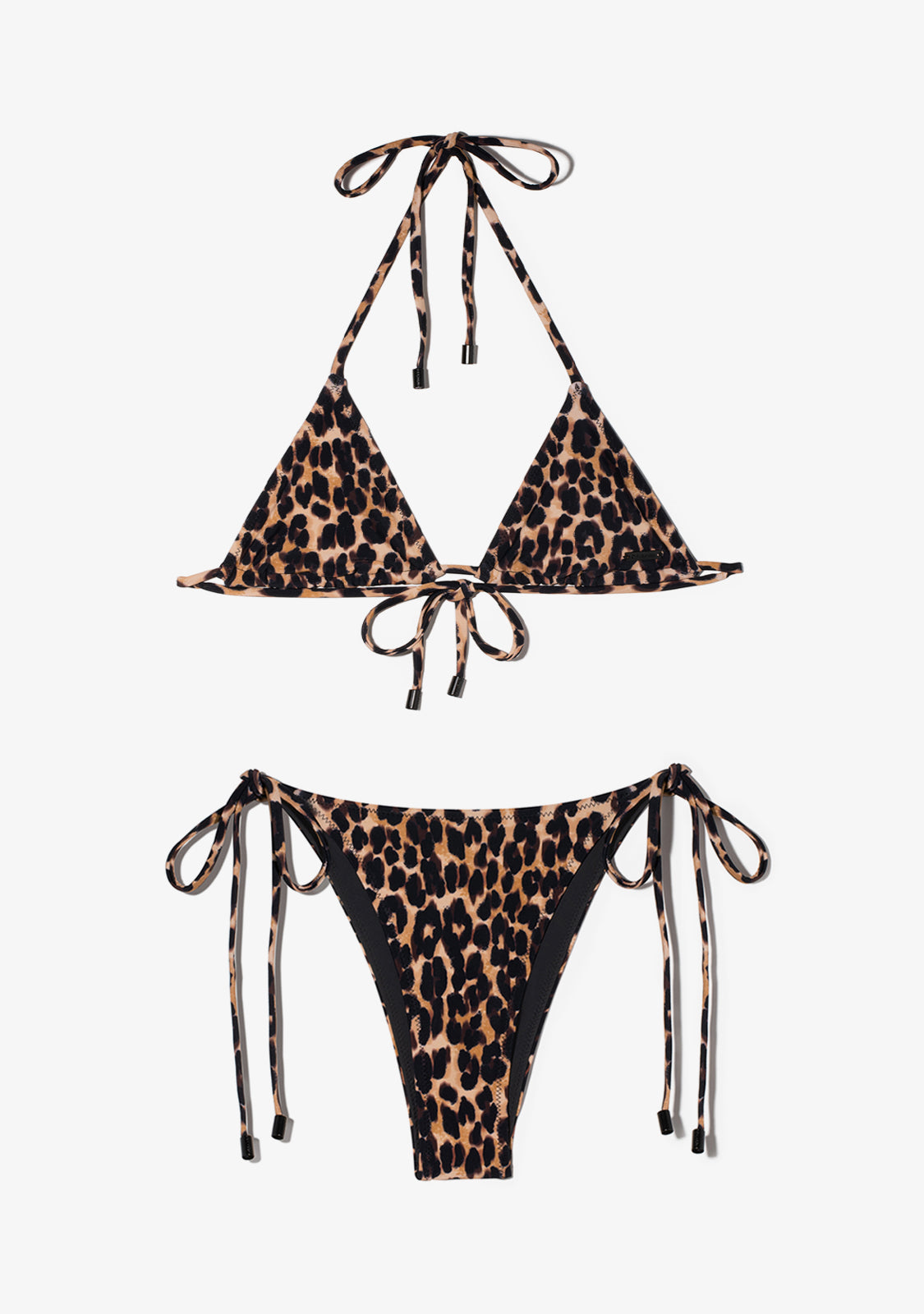Meli Top + Lilo Bottom Leopard Bikini