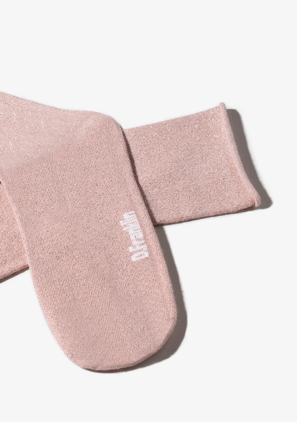 Glitter Socks Peach