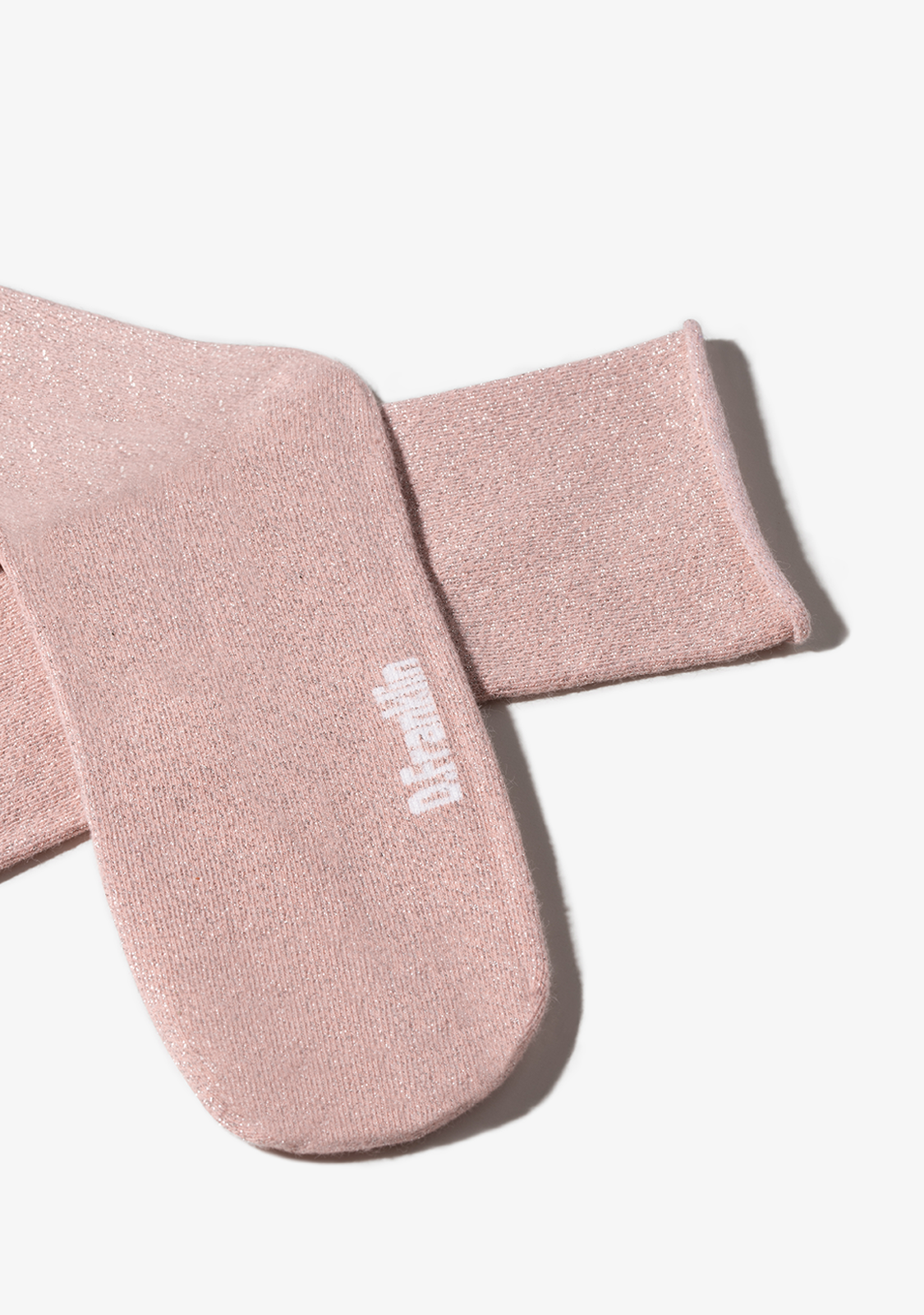 Glitter Socks Peach