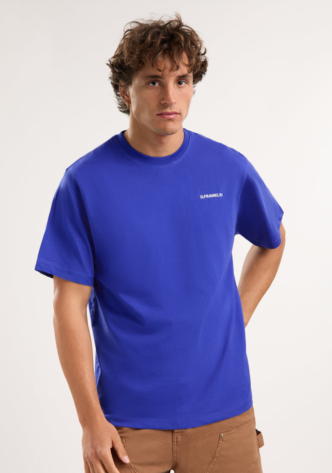 Sunsets T-Shirt Blue / White