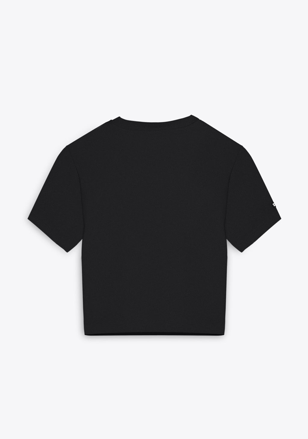 Tomorrow Cropped T-Shirt Black