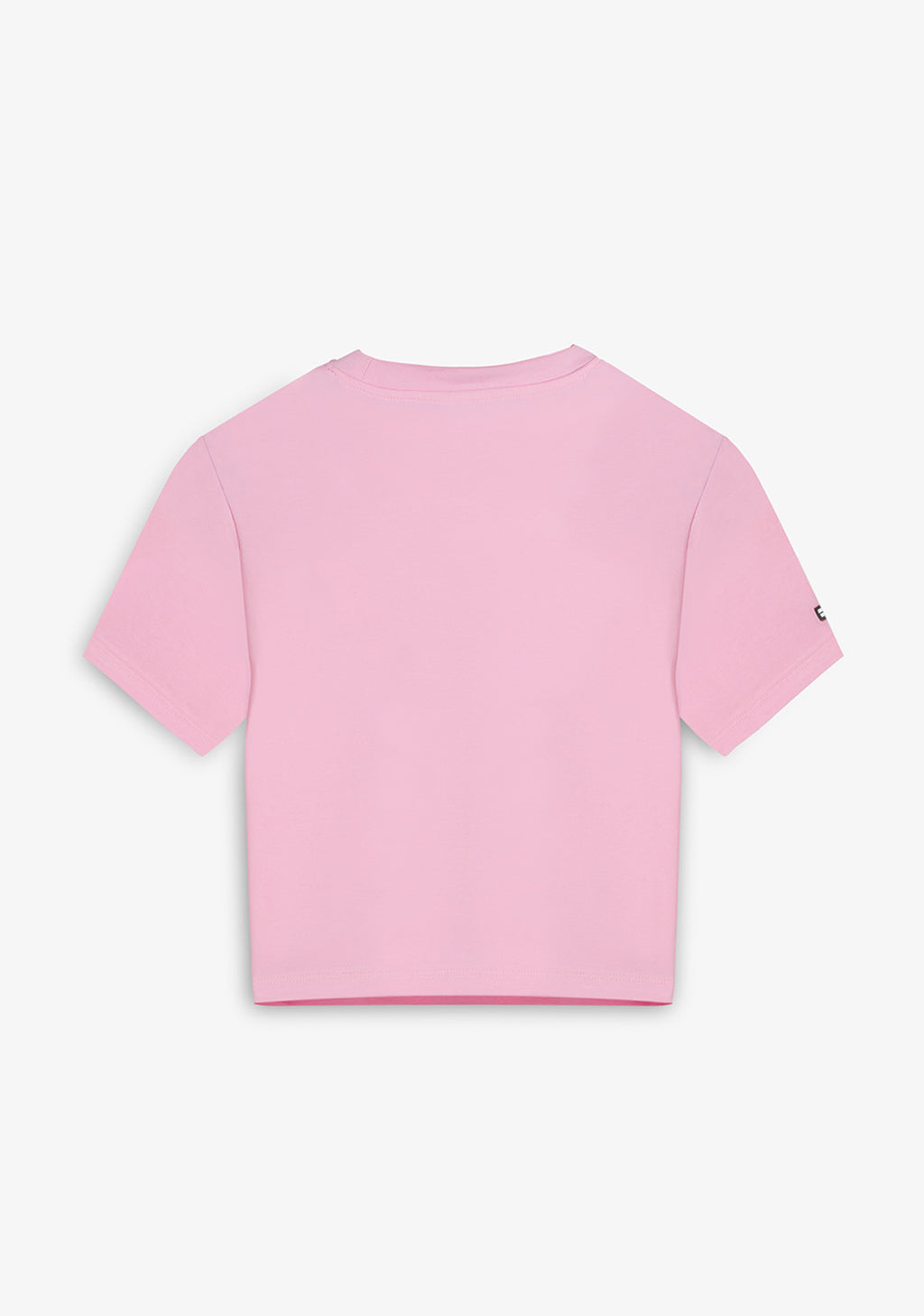 Tomorrow Cropped T-Shirt Pink
