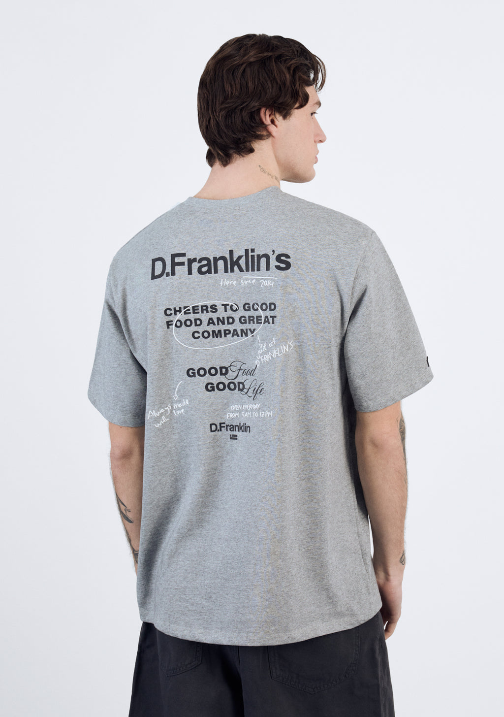 Good Life T-Shirt Grey Melange