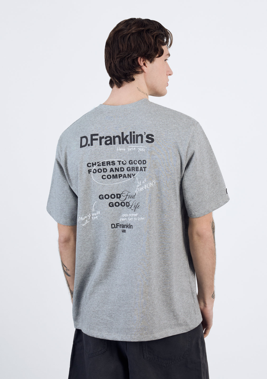Good Life T-Shirt Grey Melange