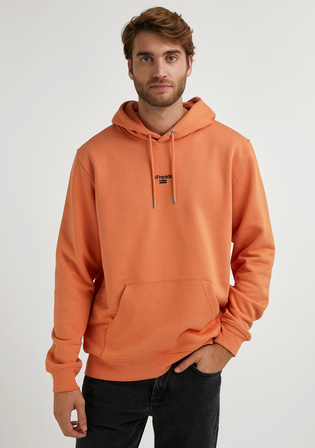 Mid Logo Hoodie Volcano / Black