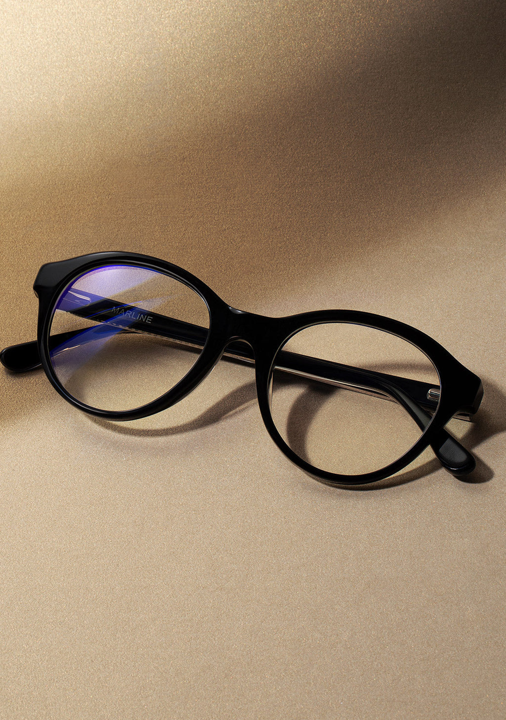 Marline Black Blue Block