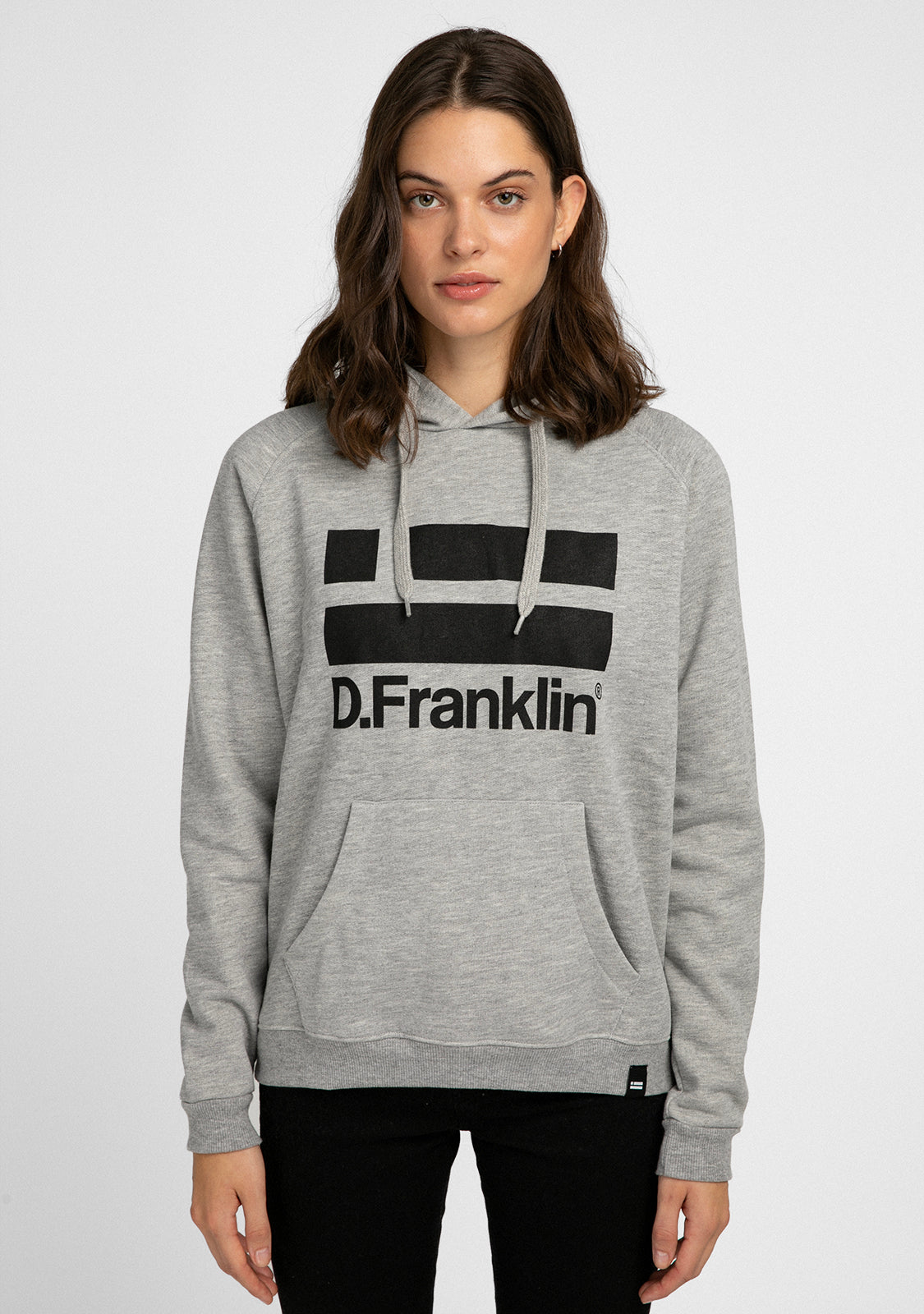 Hoodie Logo Black / Grey