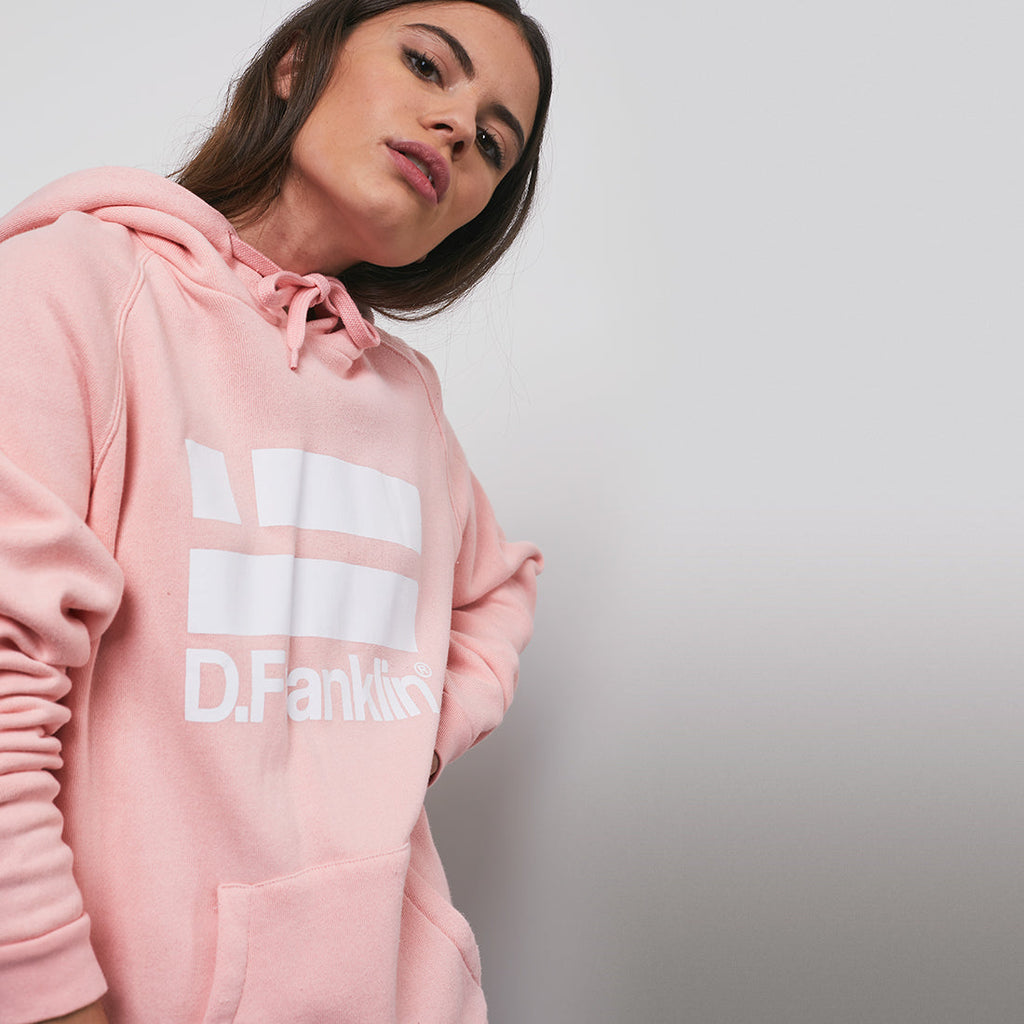 Hoodie Logo White / Makeup