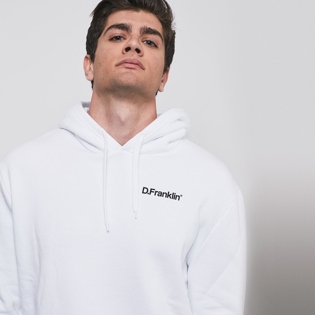 Hoodie D.Franklin Black / White