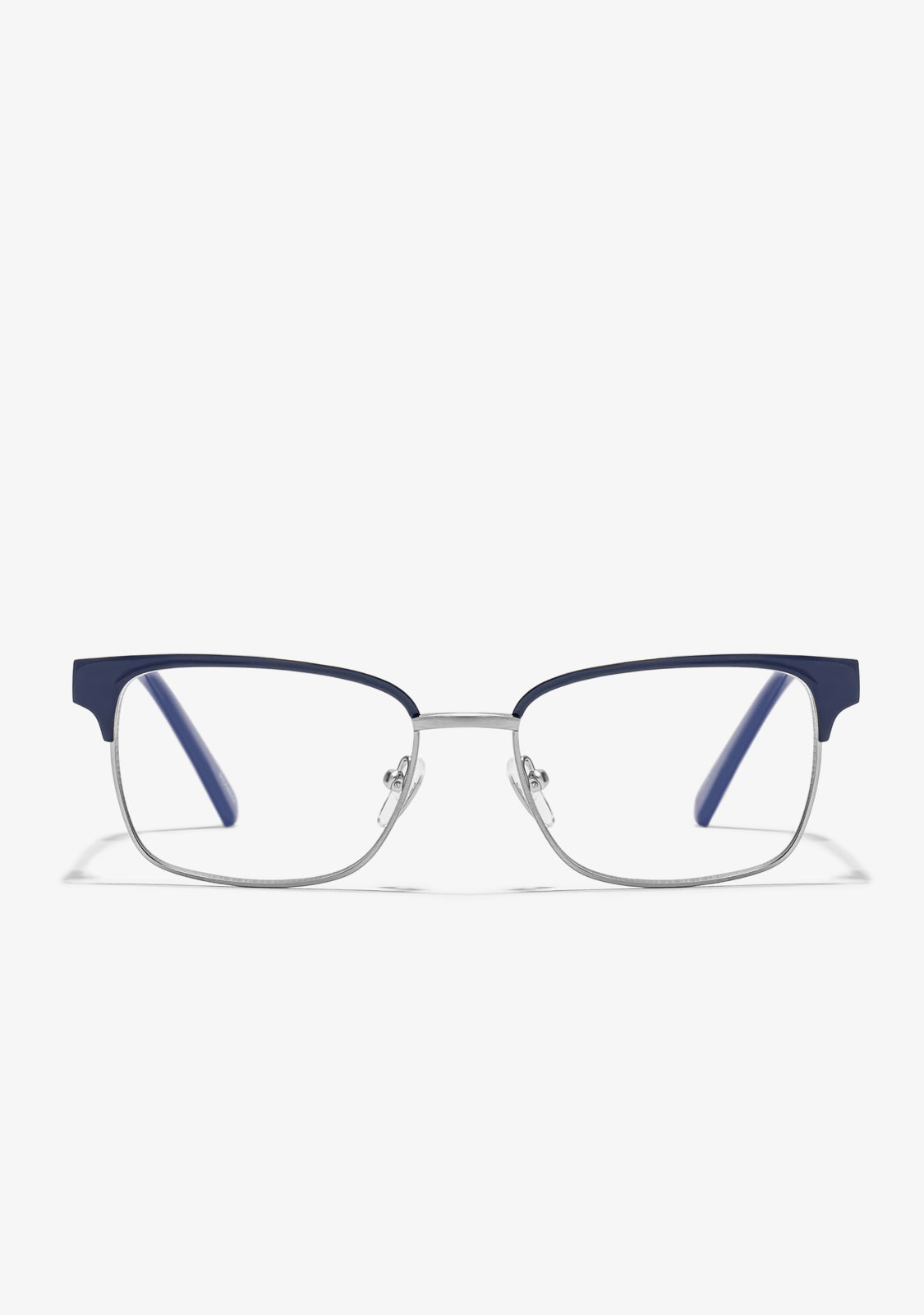 Romeo Square Blue Block Silver / Blue