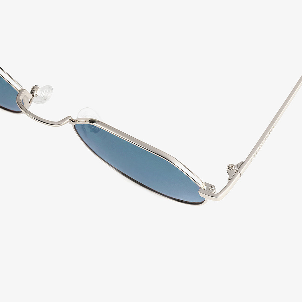 Classic Semi Round Silver / Blue