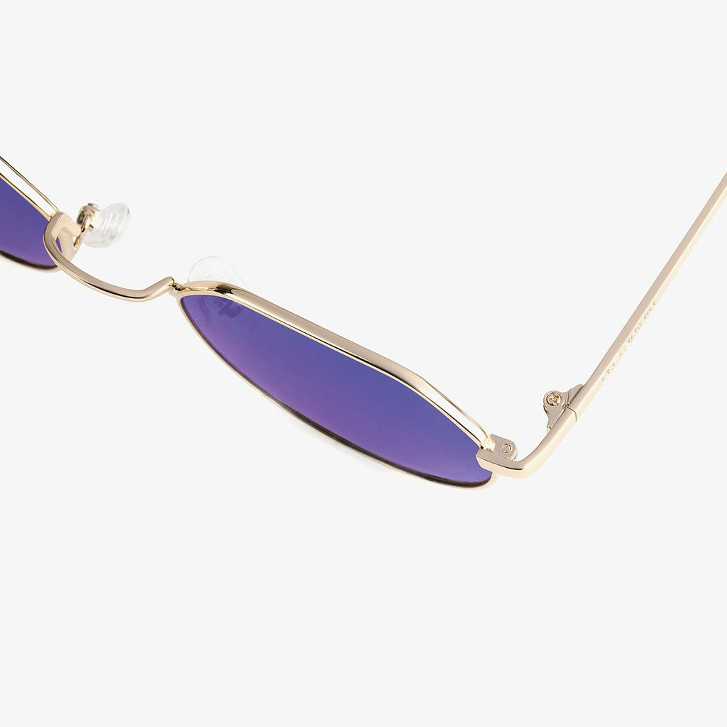 Classic Semi Round Gold / Flash Blue