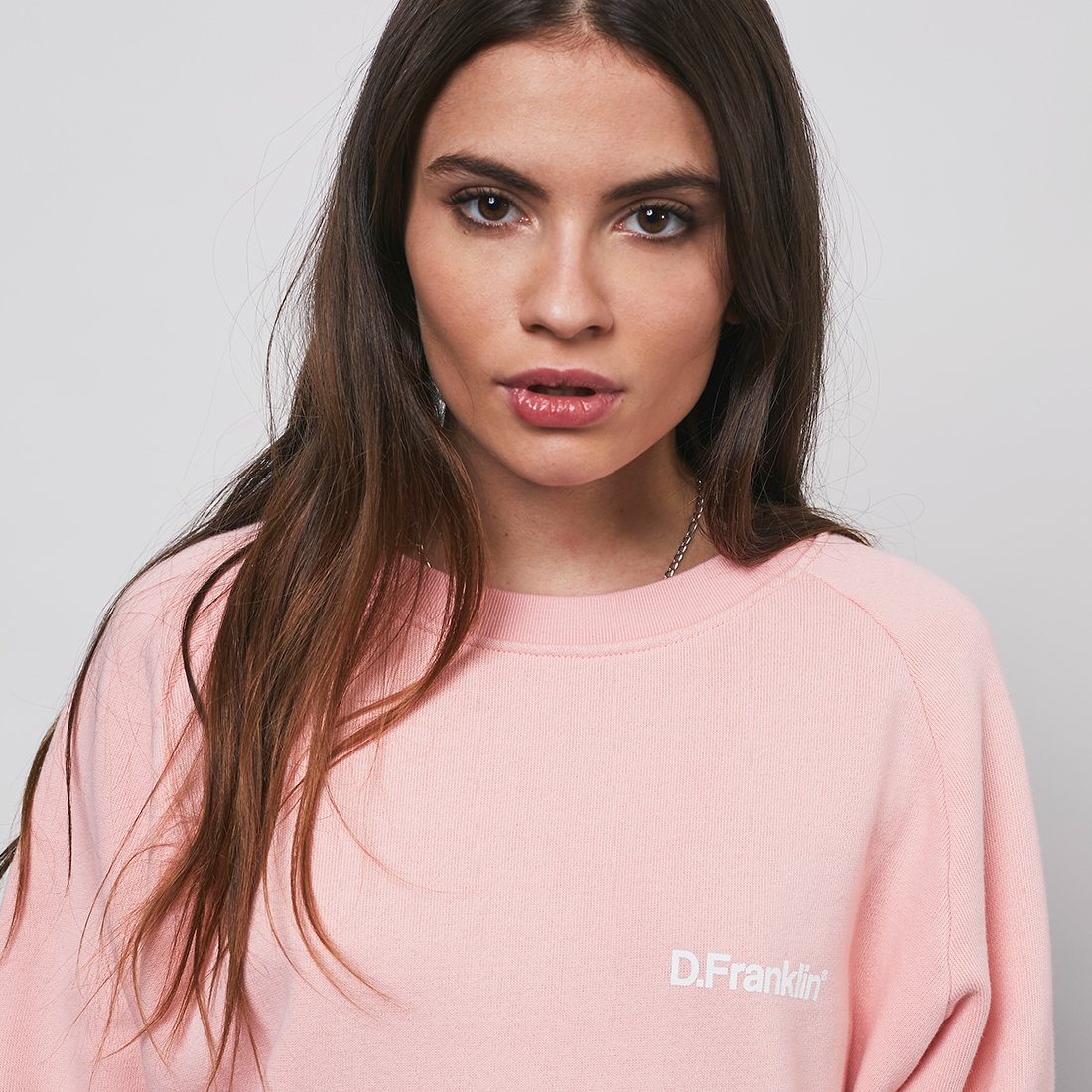 Sweatshirt D.Franklin White / Makeup
