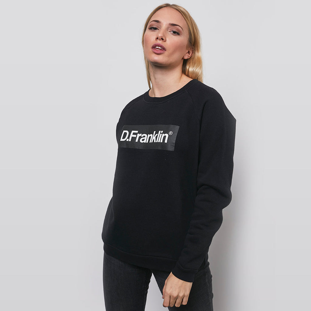 Black / White Rec Sweatshirt - Black