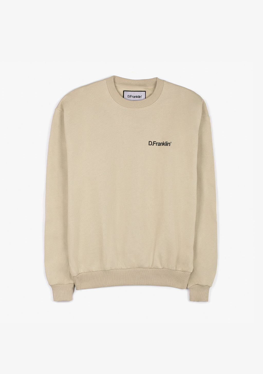 Sweatshirt Oversized D.Franklin Basic Beige