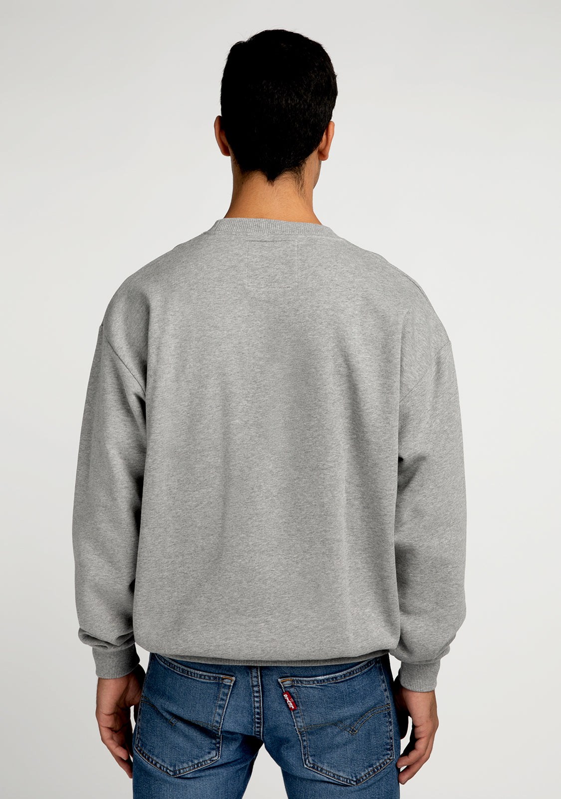 Sweatshirt Smiley Grey