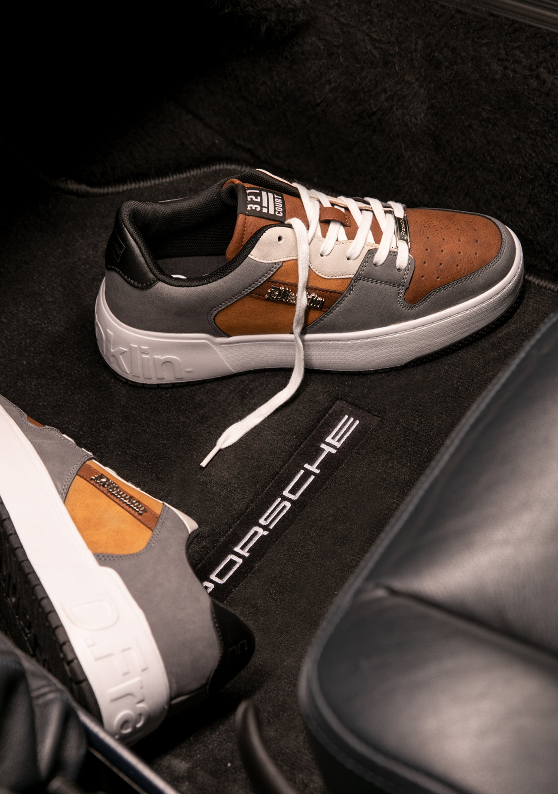 Low Court Microsuede