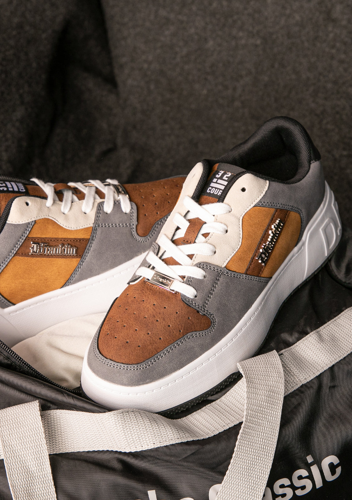 Low Court Microsuede