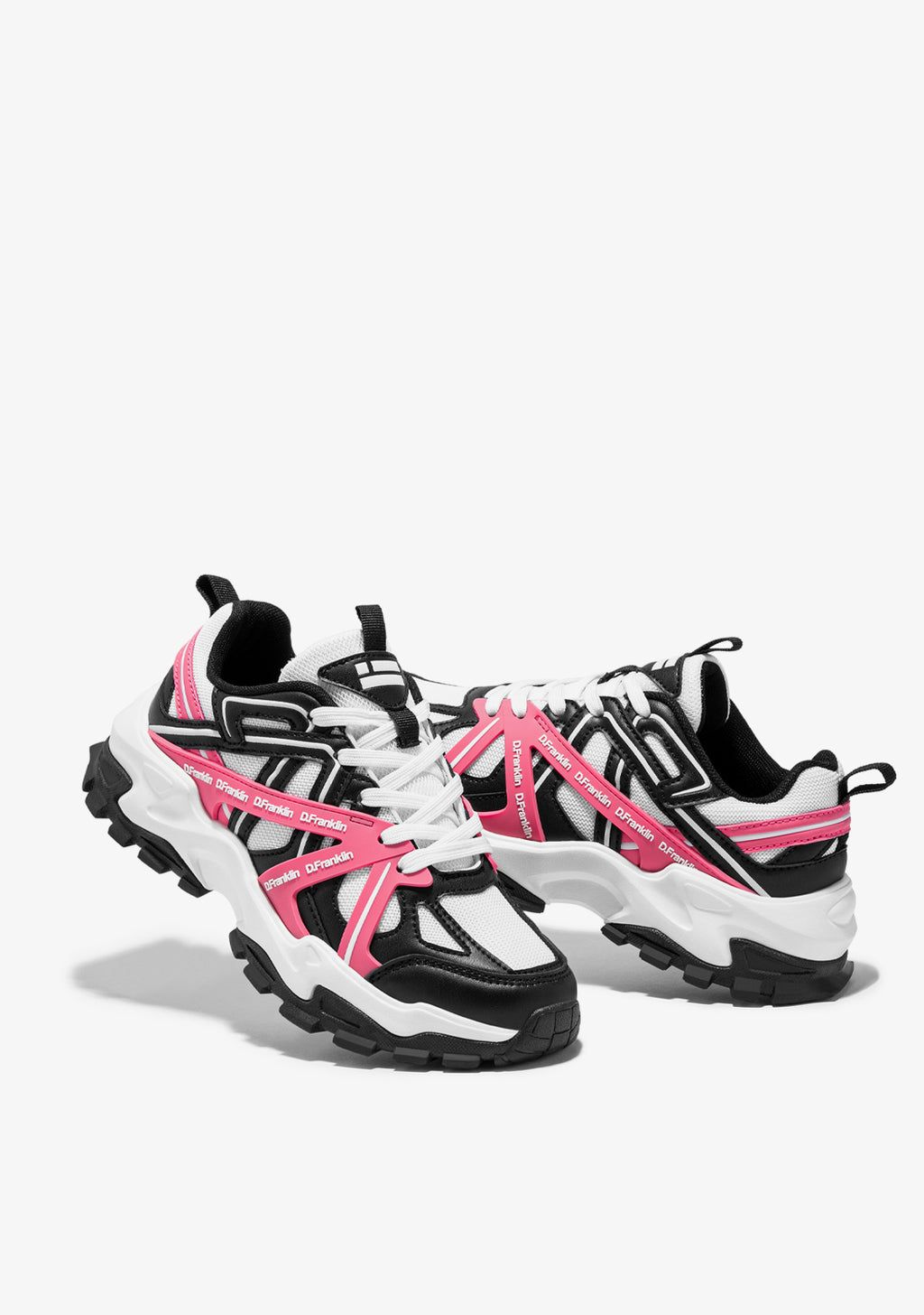 347 Track Rubber Pink / Black