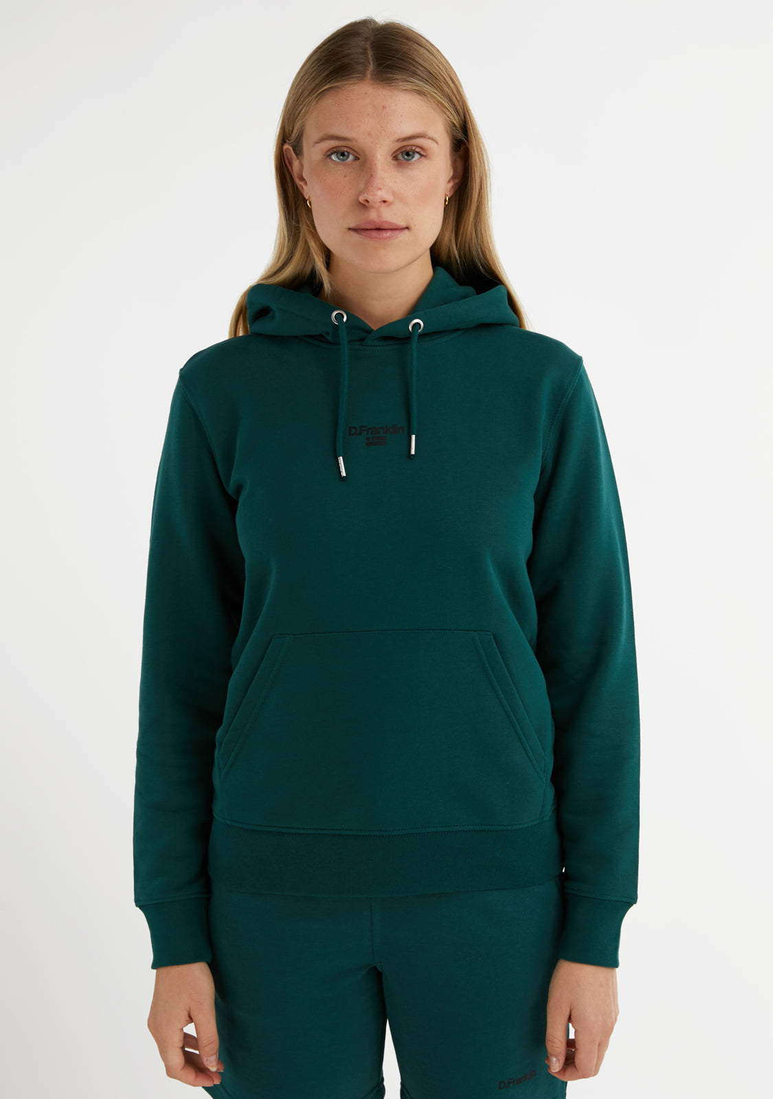 Mid Logo Hoodie Glazed Green / Black